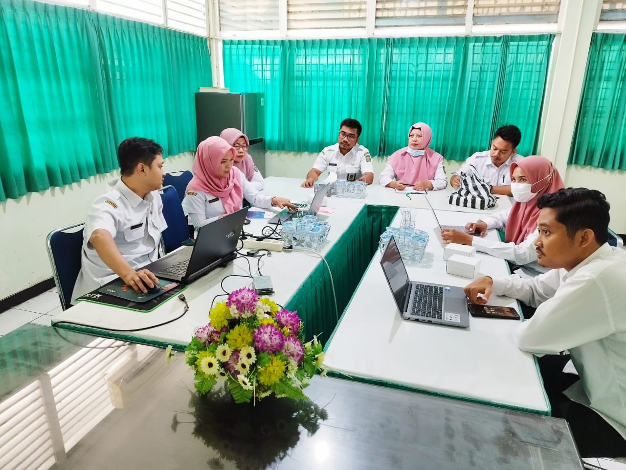 Koordinasi tentang Penginputan Data SKP di Aplikasi M-SKP Tahun 2022