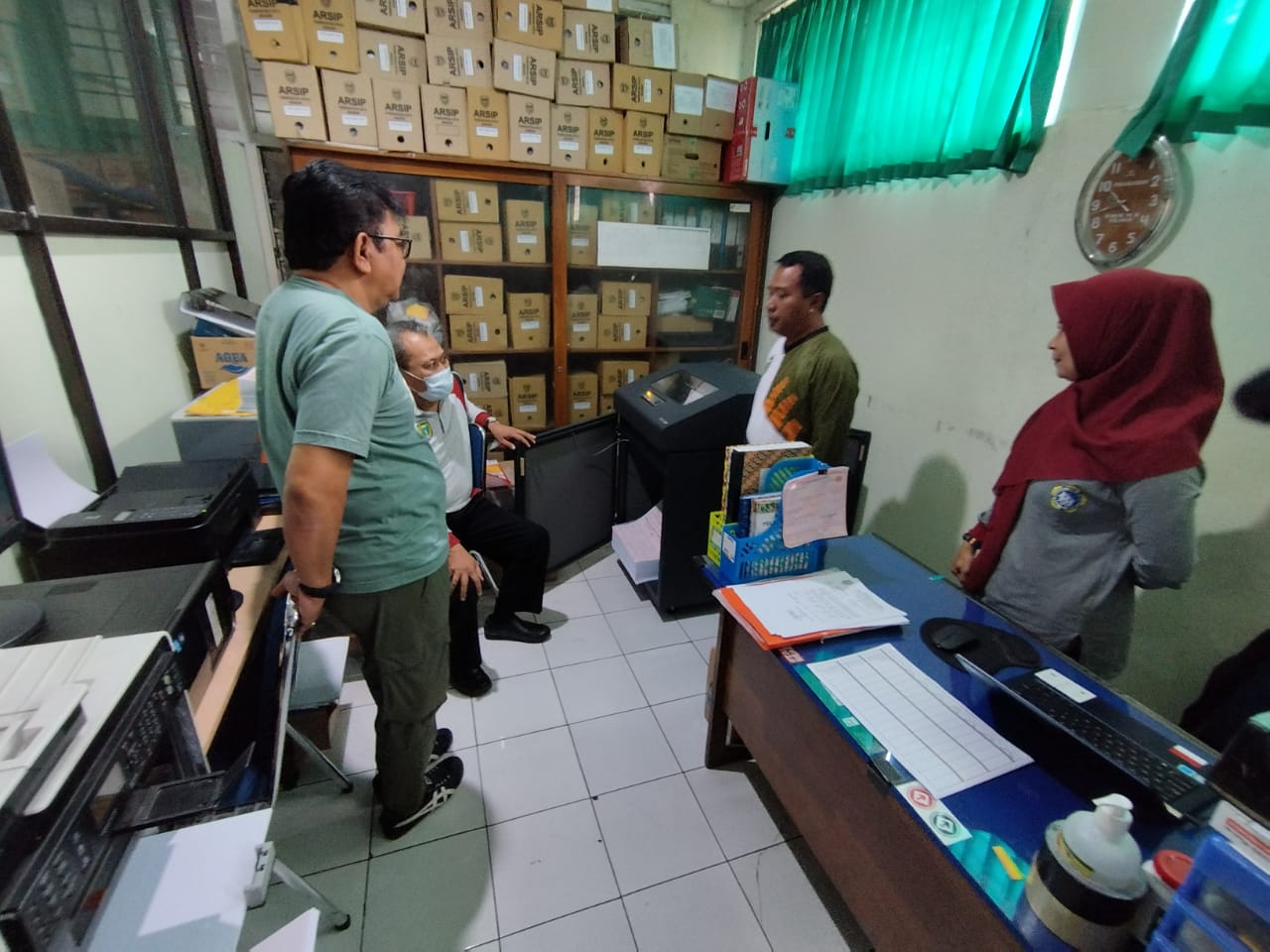 KEGIATAN CETAK MASAL SPPT PBB TAHUN 2023