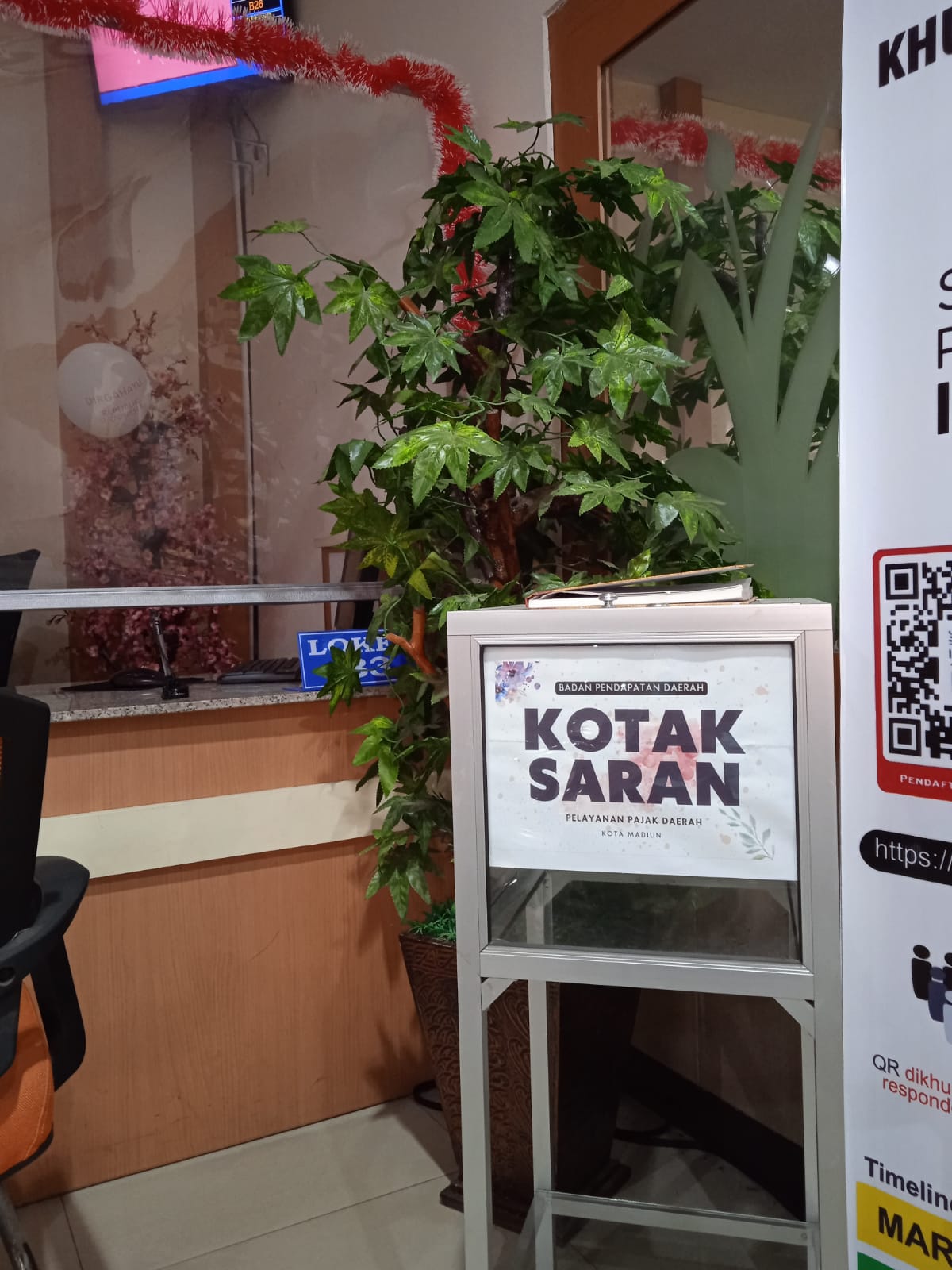 Penyampaian Kritik dan Saran Bapenda Kota Madiun