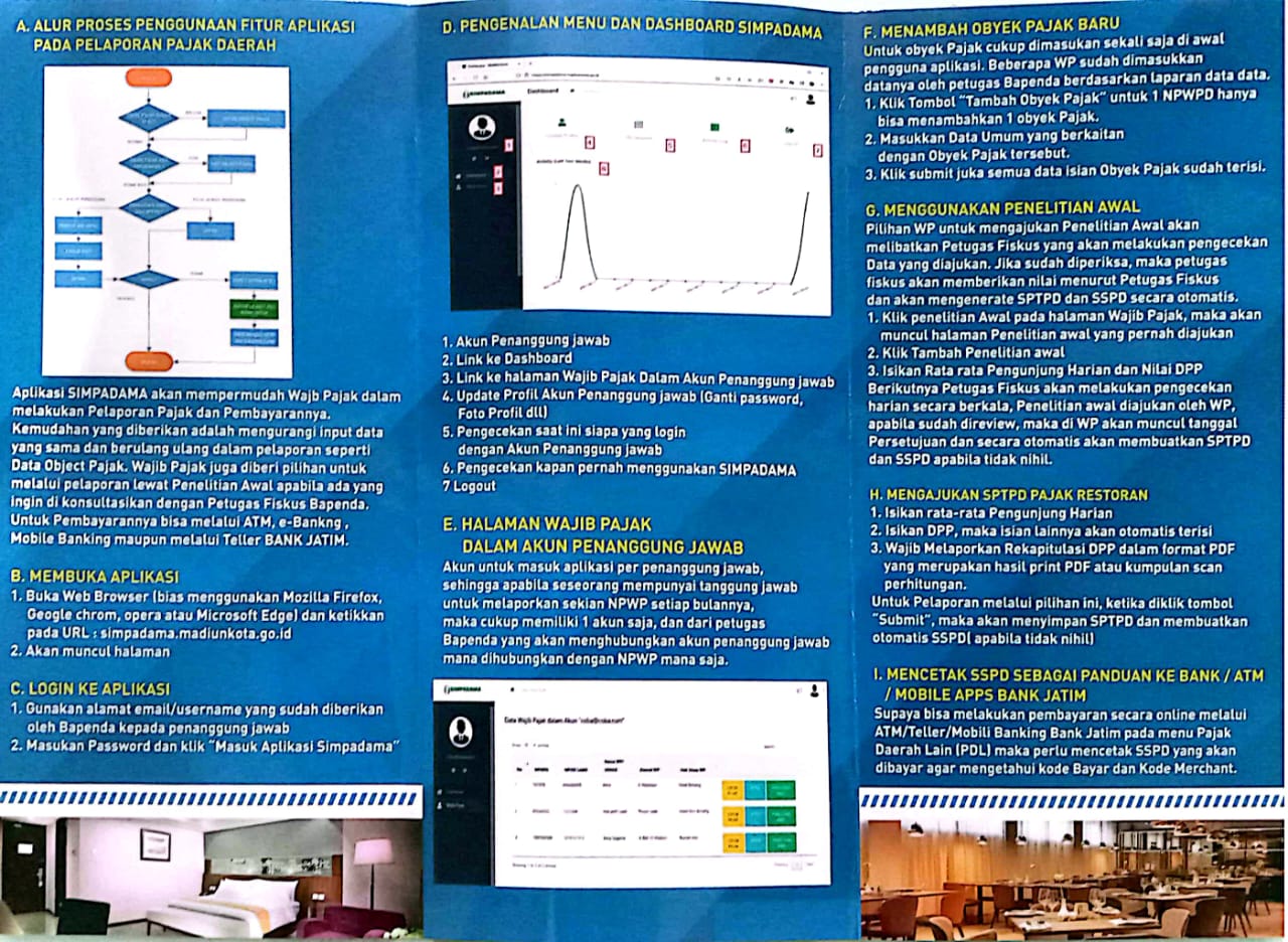 Mekanisme Pelaporan Pajak Daerah pada Aplikasi SIMPADAMA