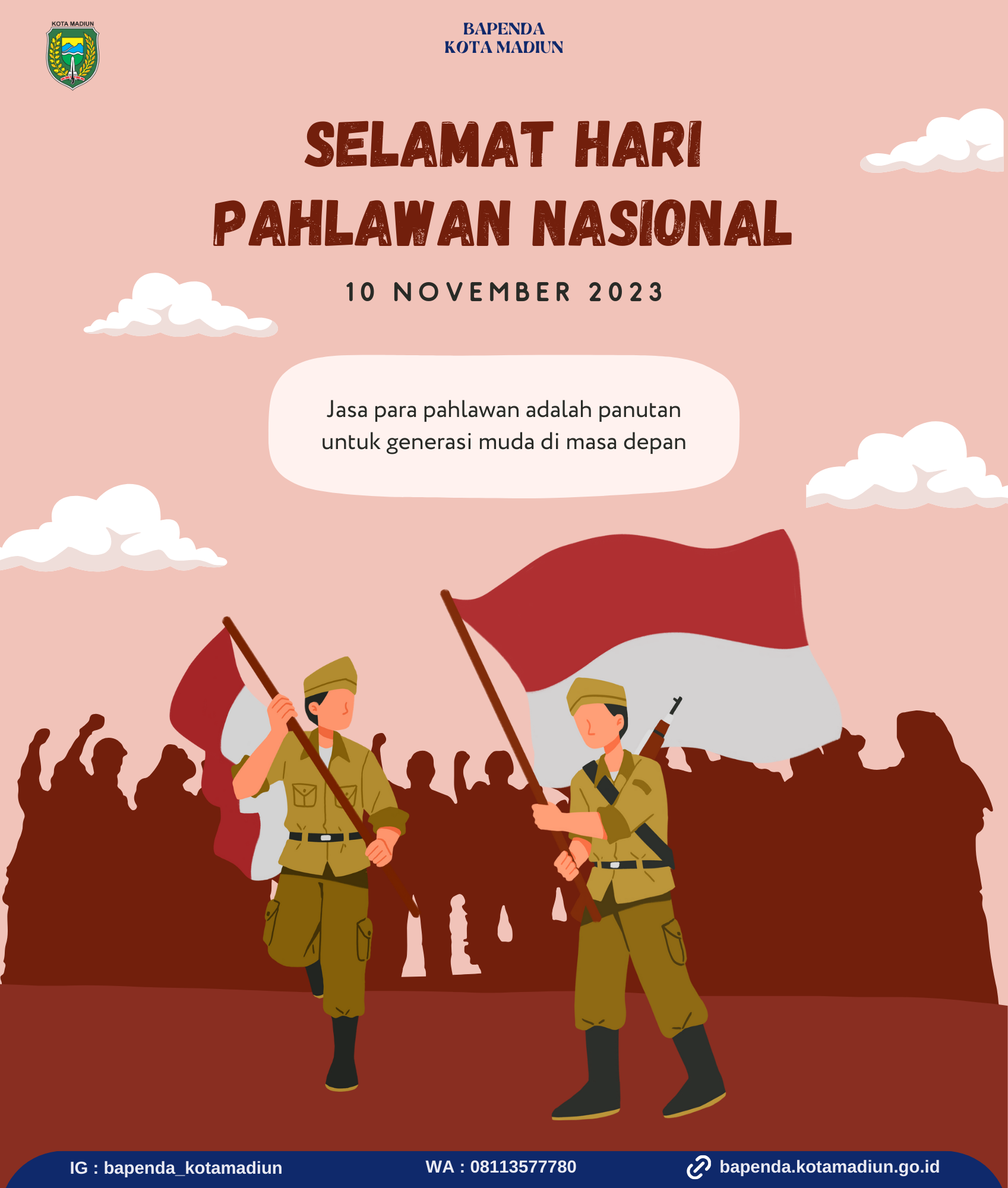 Selamat Hari Pahlawan Nasional