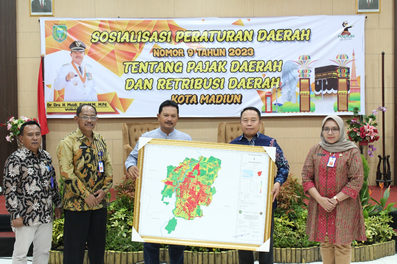 Sosialisasi Peraturan Daerah Nomor 9 Tahun 2023 Tentang Pajak Daerah dan Retribusi Daerah Kota Madiun